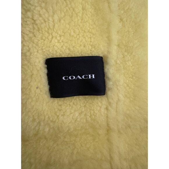 Coach Plaid Shearling Aviator - Picture 6 of 9